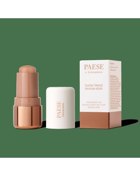 Stick Bronzer crémeux contour et teint 2 teintes 01 latte - 6 g