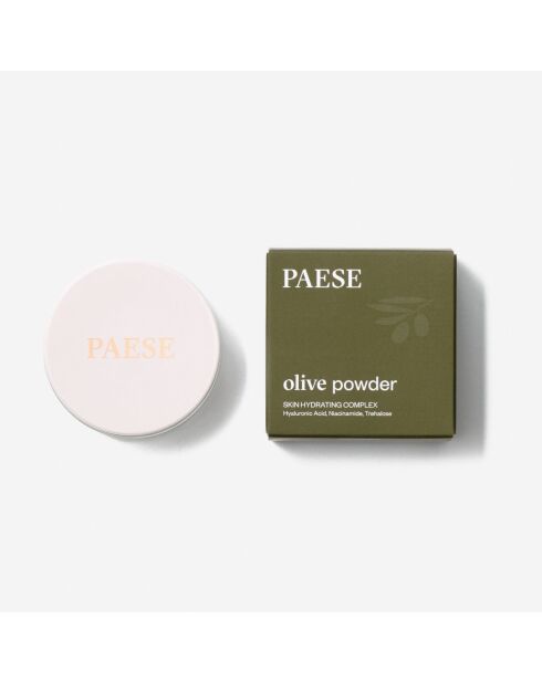 Polvo facial suelto de oliva natural al 99,8% - 6 g