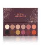 Indian Summer II vegane Lidschatten-Palette mit 12 Farben, 18 g