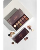Indian Summer II vegane Lidschatten-Palette mit 12 Farben, 18 g