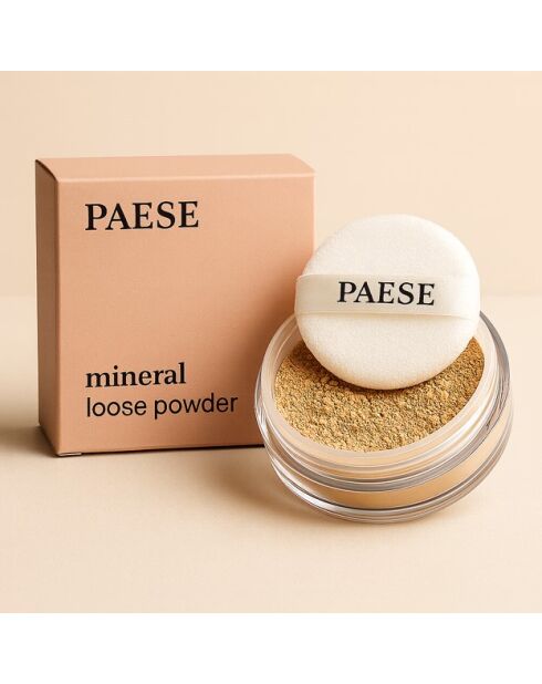Polvo suelto mineral vegano y sin gluten PAESE - 03