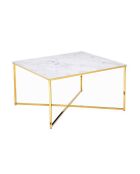 Fever - Mesita blanca - 80x80x45 cm