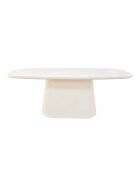 Sit - Holvik salontafel naturel wit - 122x70x46cm