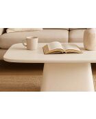 Sit - Holvik salontafel naturel wit - 122x70x46cm