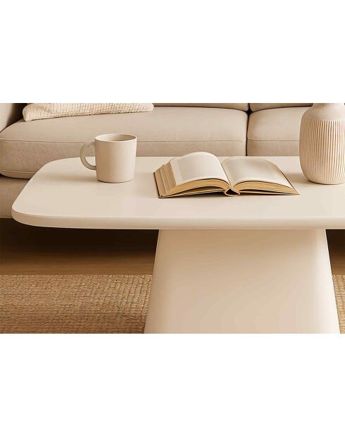 Sit - Holvik salontafel naturel wit - 122x70x46cm