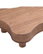 Fever - Tavolino in noce - 116x77x32 cm