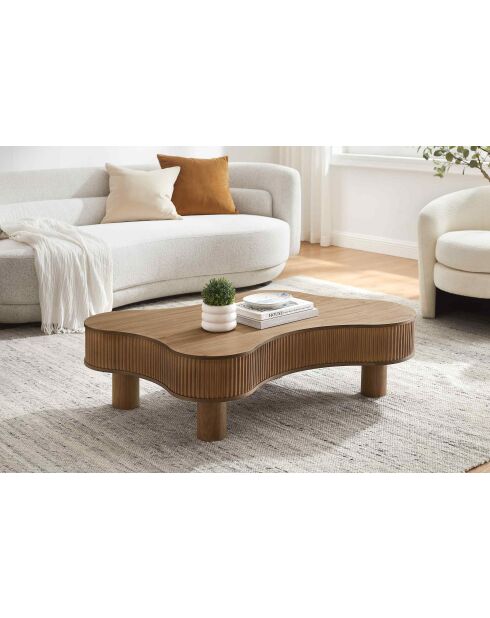 Fever - Tavolino in noce - 116x77x32 cm