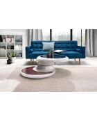 Fever - Mesita blanca - 90x90x42 cm