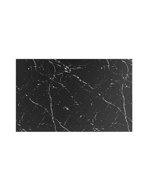 Fever - Mesita negra - 120x75x35 cm