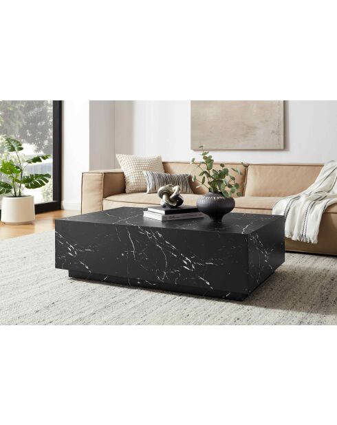 Fever - Mesita negra - 120x75x35 cm