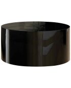 Fever - Ronde zwarte salontafel - D.60 cm