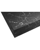 Fever - Schwarzer Couchtisch - 90x90x35 cm