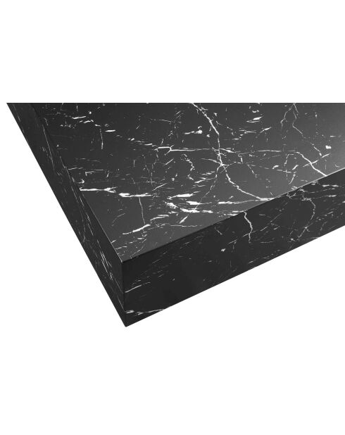 Fever - Mesita negra - 90x90x35 cm