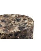 Fever - Set de 2 mesas de café marrones