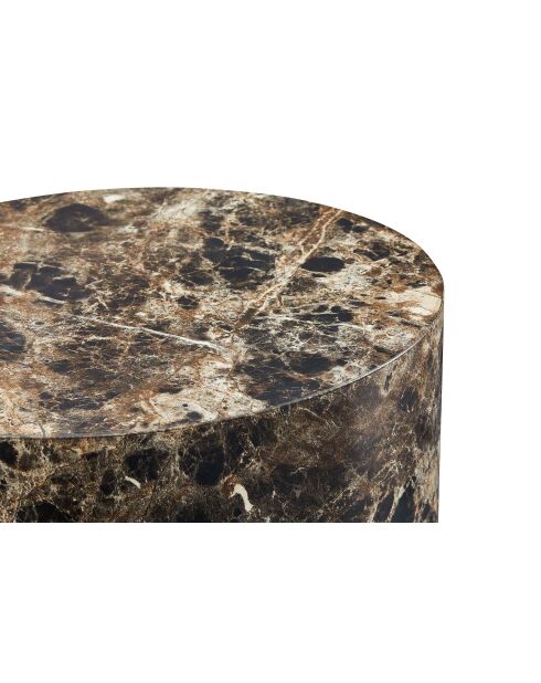 Fever - Set de 2 mesas de café marrones