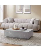 Fever - Grijze salontafel - 120x75x35 cm