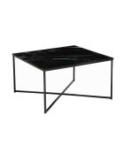 Fever - Schwarzer Couchtisch - 80x80x45 cm