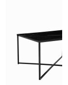 Fever - Schwarzer Couchtisch - 80x80x45 cm