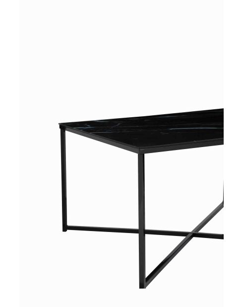 Fever - Mesita negra - 80x80x45 cm