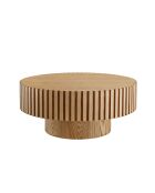 Fever - Mesita natural - D.80 cm