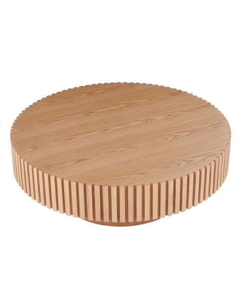 Fever - Mesita natural - D.80 cm