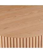 Fever - Mesita natural - D.80 cm