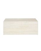 Fever - Mesita travertino beige - 90x60x35 cm