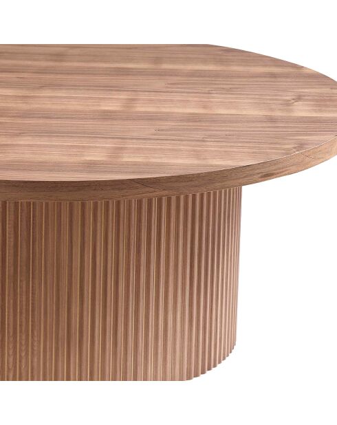 Fever - Tavolino in noce - D.85 cm