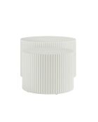 Fever - Set aus 2 weißen Couchtischen - 60x60x40 cm