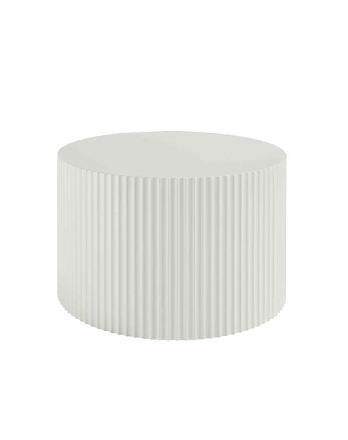 Fever - Set aus 2 weißen Couchtischen - 60x60x40 cm