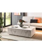 Fever - Mesita blanca - 120x75x35 cm