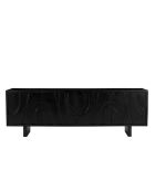 Sit - Buffet bas Black Smooth noir - 180x43x61cm