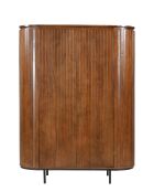 Sit - Buffet Ambra haut naturel, noir - 115x43x151cm