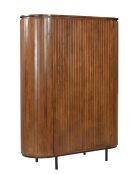 Sit - Buffet Ambra haut naturel, noir - 115x43x151cm