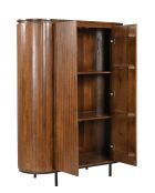 Sit - Buffet Ambra haut naturel, noir - 115x43x151cm