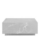 Fever - Mesita gris - 90x90x35 cm