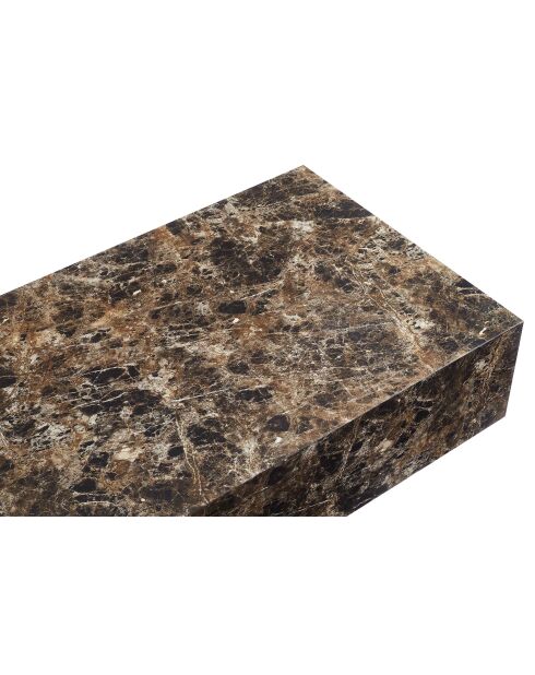 Fever - Mesita marrón - 90x90x35 cm