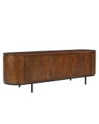 Sit - Buffet bas Ambra naturel, noir - 170x43x56cm