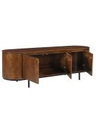 Sit - Buffet bas Ambra naturel, noir - 170x43x56cm