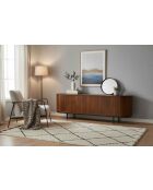 Sit - Buffet bas Ambra naturel, noir - 170x43x56cm