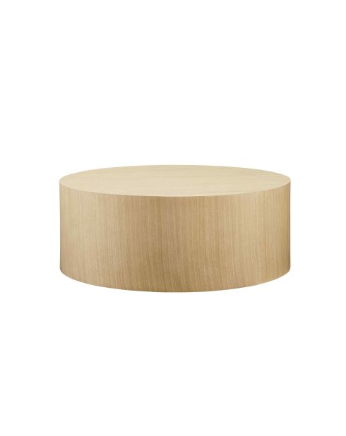 Fever - Tavolino in rovere naturale - D.80 cm