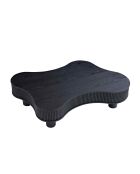 Fever - Mesita negra - 116x77x32 cm