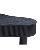 Fever - Mesita negra - 116x77x32 cm