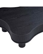 Fever - Mesita negra - 116x77x32 cm