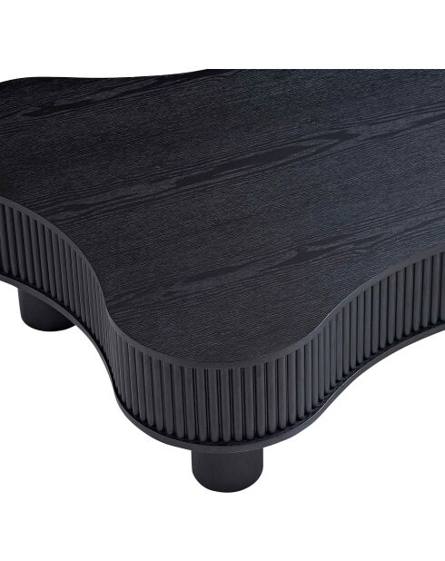 Fever - Mesita negra - 116x77x32 cm