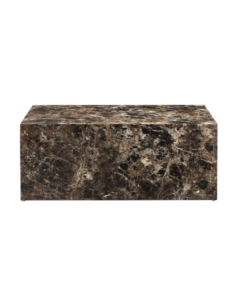 Fever - Tavolino da caffè marrone - 90x60x35 cm