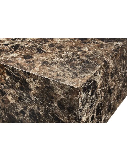 Fever - Tavolino da caffè marrone - 90x60x35 cm