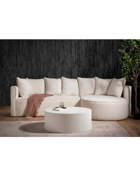 Fever - Witte salontafel - D.90 cm