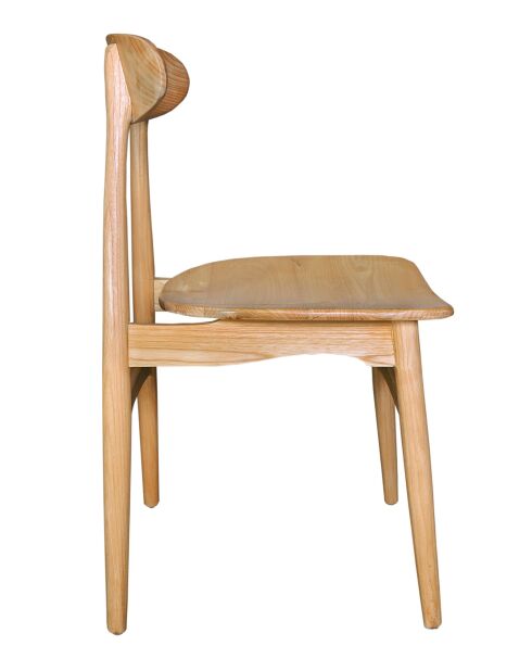 Sit - Chaise Scandi Blonde naturelle - 53x45x80cm