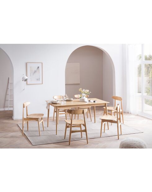 Sit - Chaise Scandi Blonde naturelle - 53x45x80cm